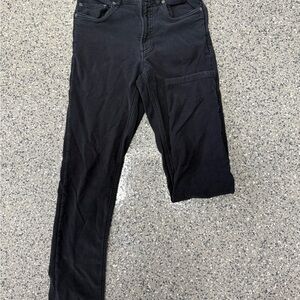 Faherty Onyx Black Stretch Terrys